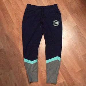 Only worn once! VS PINK skinny joggers